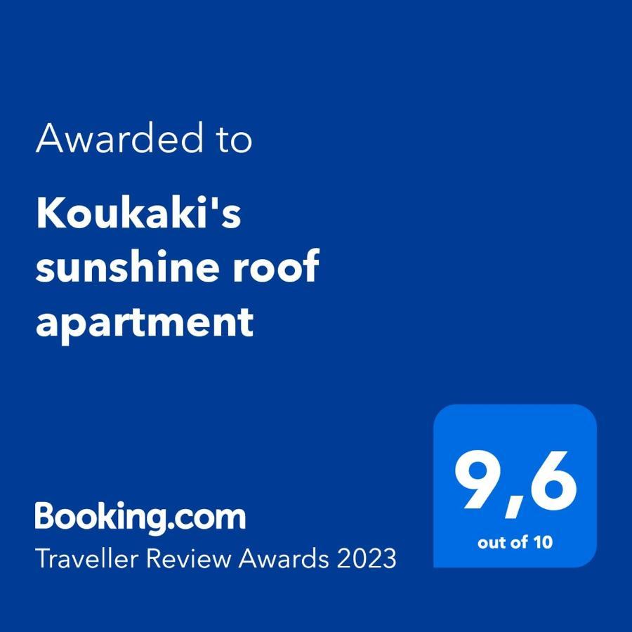 Koukakis Sunshine Roof Apartment Athén Kültér fotó